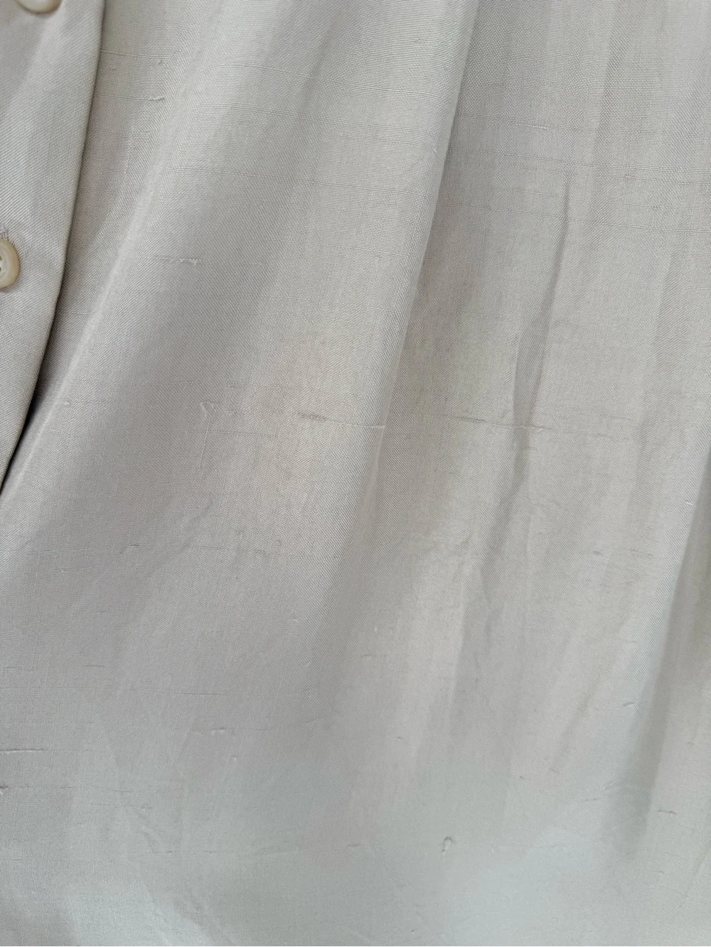 Ralph Lauren Blue Label VTG Y2K 100% Silk Maxi Skirt 4 Beige Old Money Classic - Picture 7 of 12